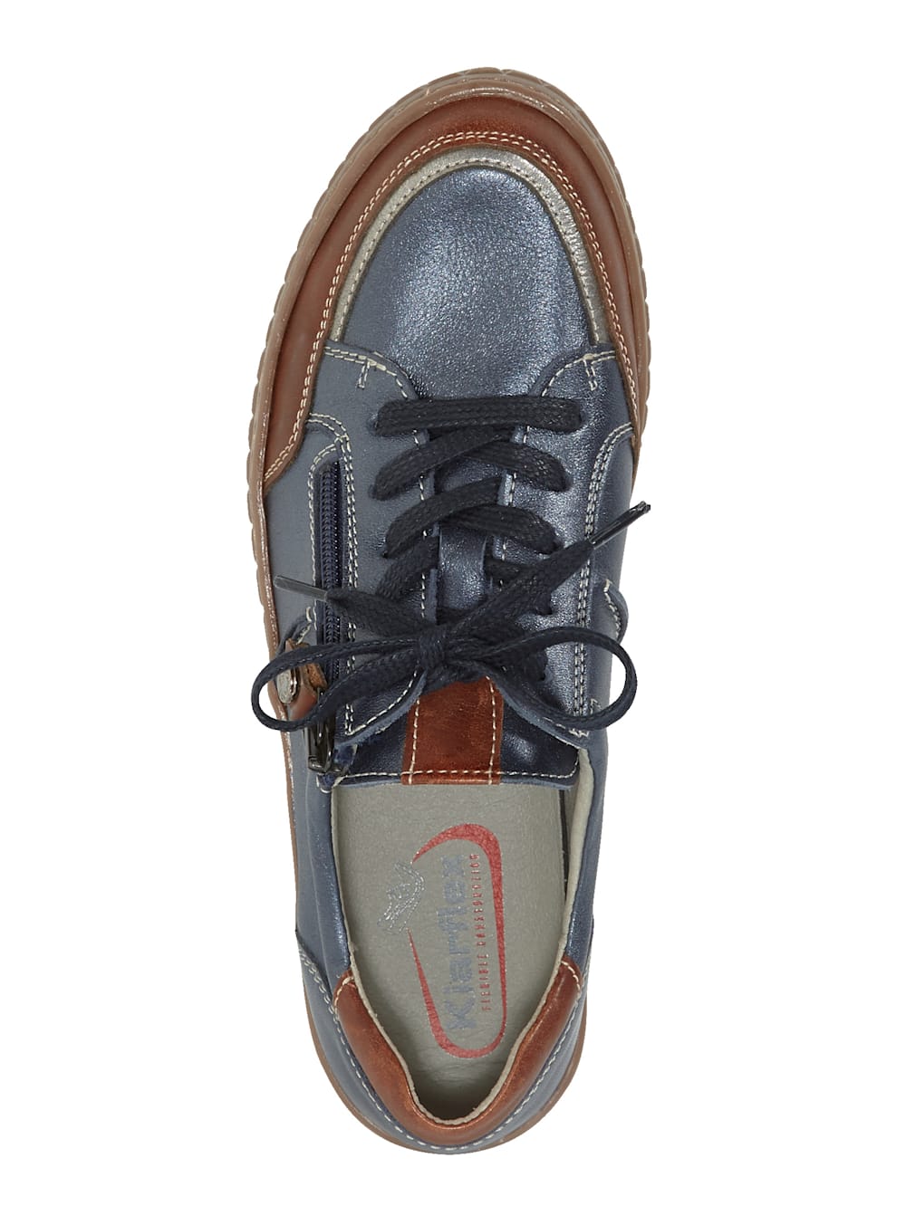 Vamos Schnurschuh - Blau
