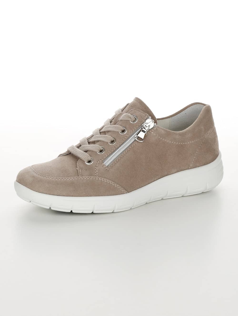 Vamos Schnurschuh mit Luftpolsterlaufsohle - Taupe