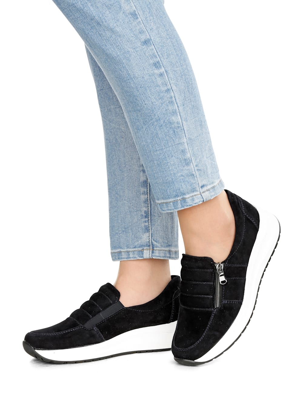 Vamos Slipper mit Shock-Absorber - Dunkelblau