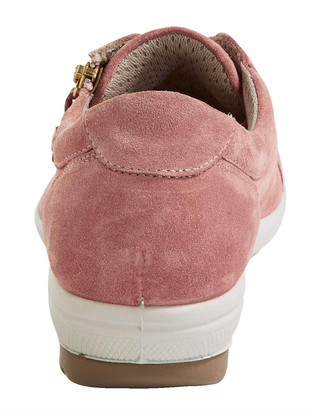 Vamos Schnurschuhe mit zusatzlichem Reibverschlus - Altrosa