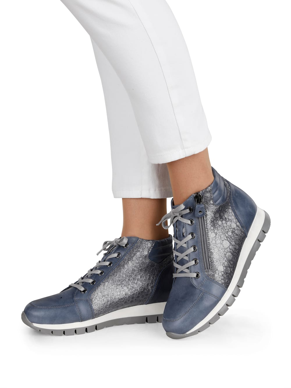 Vamos Schnurschuh - Blau