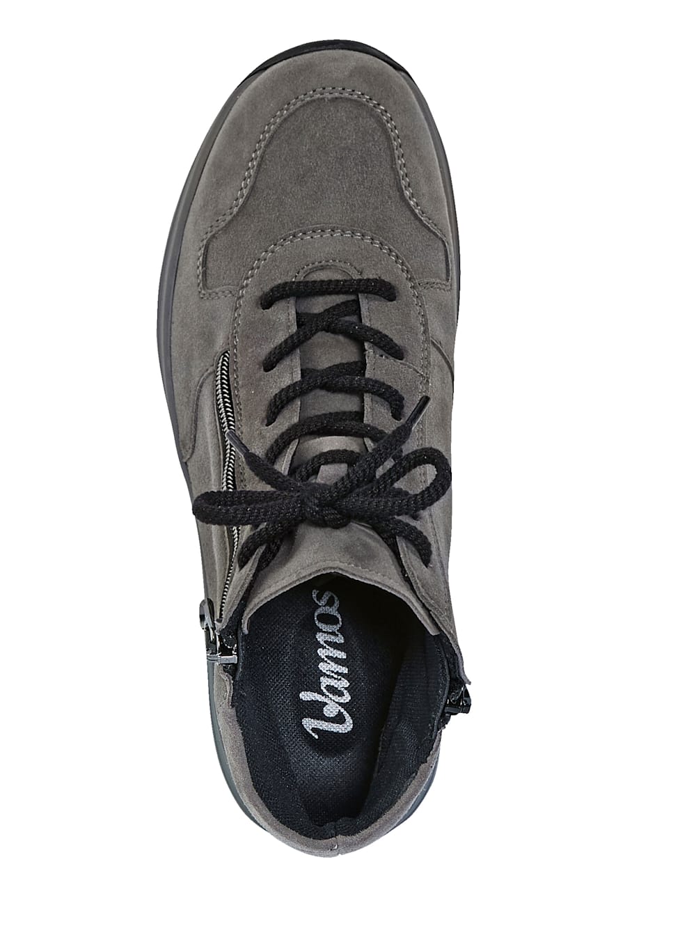 Vamos Schnurstiefelette mit Shock-Absorber - Grau