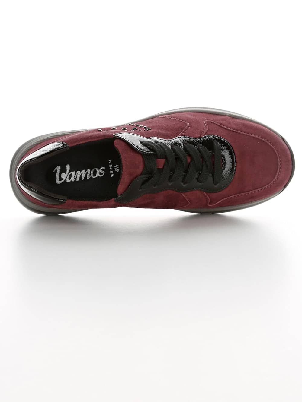 Vamos Schnurschuh mit Shock-Absorber - Bordeaux