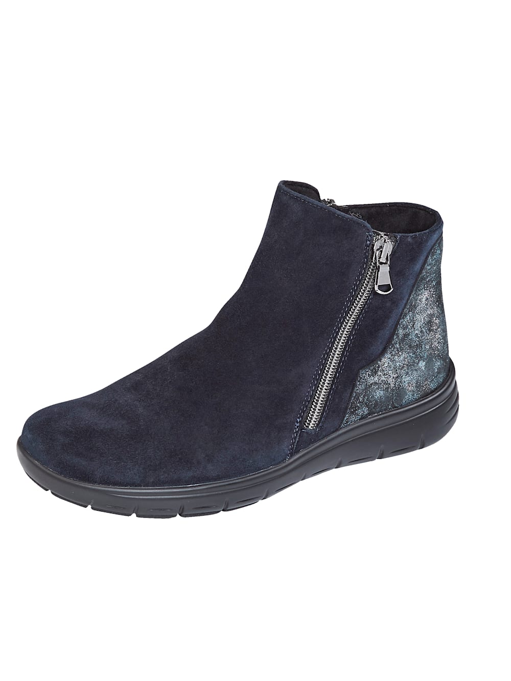 Vamos Stiefelette mit Luftpolsterlaufsohle - Dunkelblau