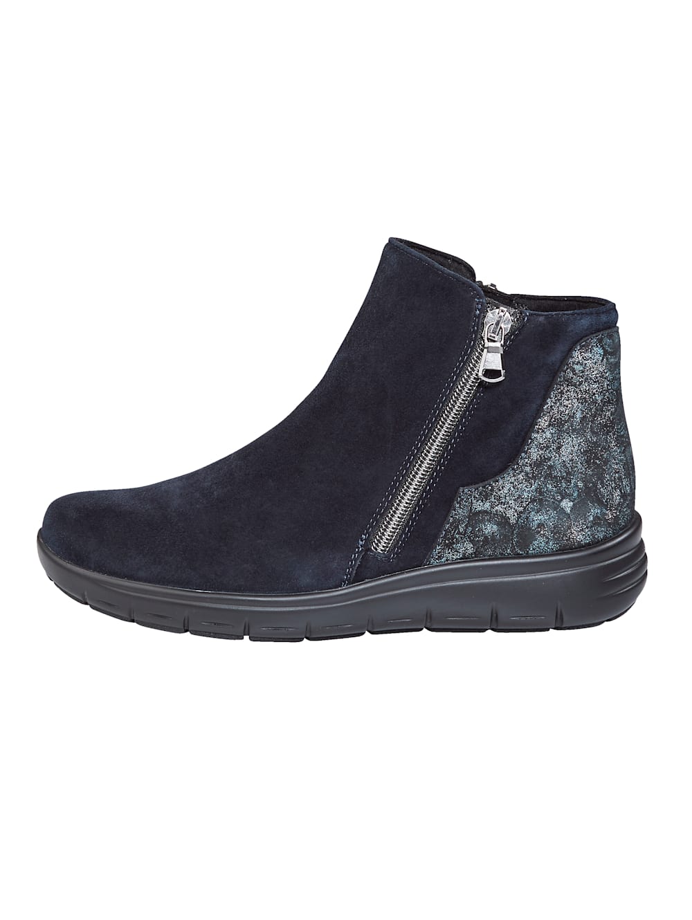 Vamos Stiefelette mit Luftpolsterlaufsohle - Dunkelblau