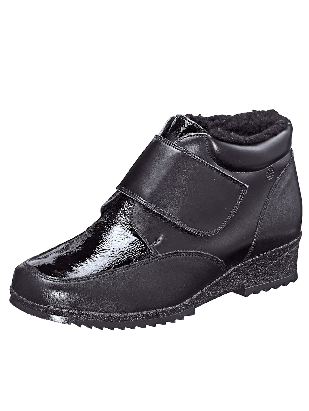 Vamos Klettstiefelette - Schwarz