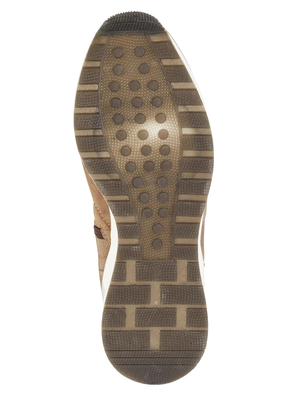 Vamos Stiefelette mit bequemem Keilabsatz - Taupe