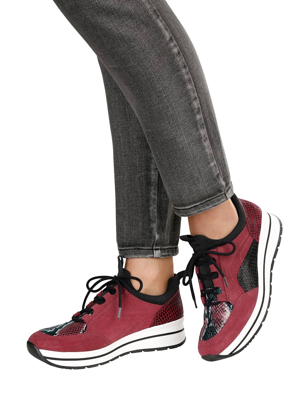Vamos Schnurschuh - Rot