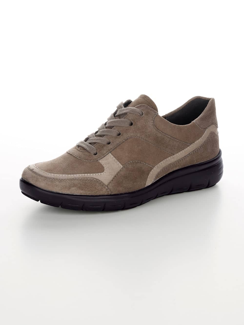 Vamos Schnurschuh mit Luftpolsterlaufsohle - Taupe