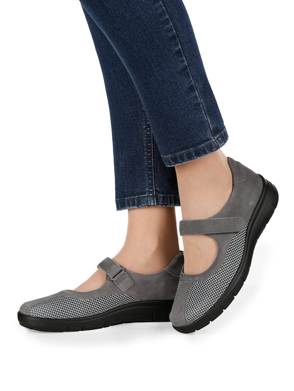 Vamos Klettslipper mit Shock-Absorber - Grau