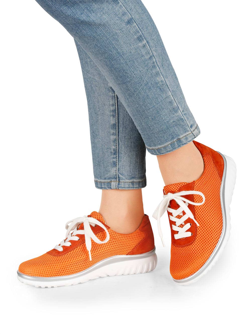 Vamos Schnurschuh - Orange
