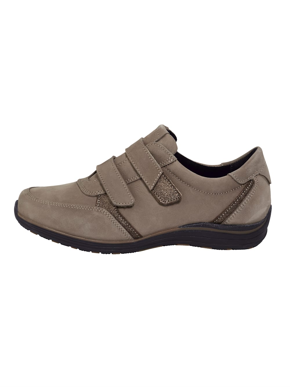Vamos Klettslipper in toller Optik - Beige