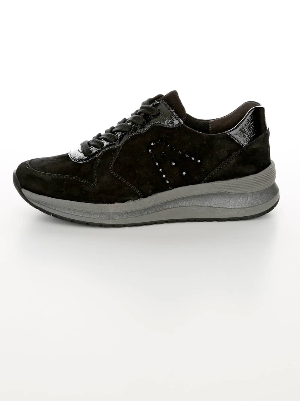 Vamos Schnurschuh mit Shock-Absorber - Schwarz