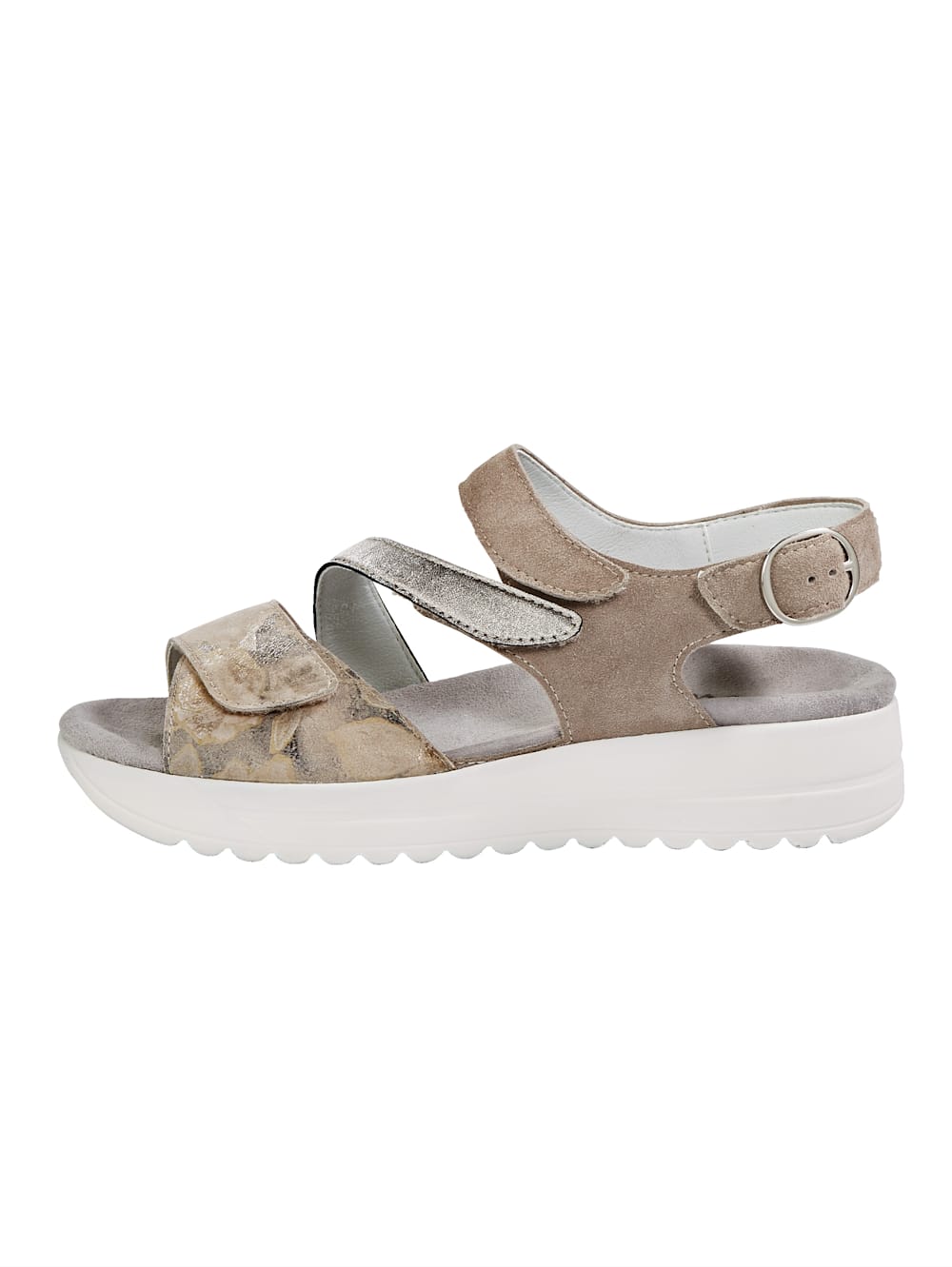 Vamos Sandale mit Shock-Absorber - Taupe