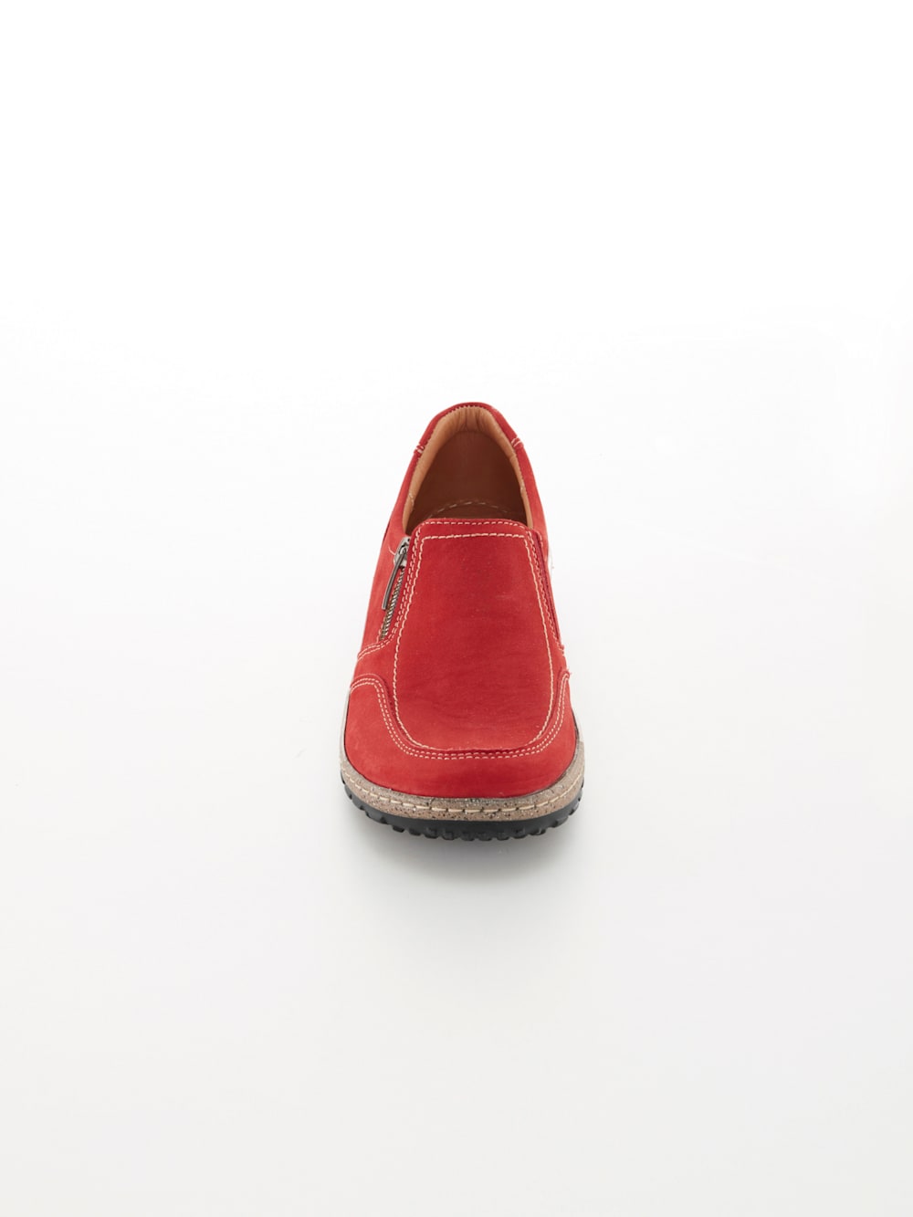 Vamos Slipper mit Reibverschlussen - Rot