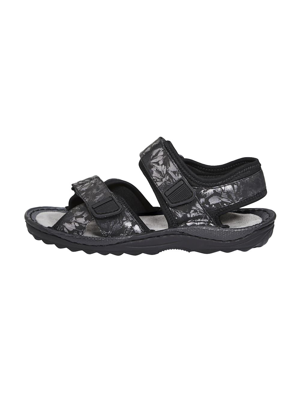 Vamos Sandale in Trekking-Optik - Schwarz