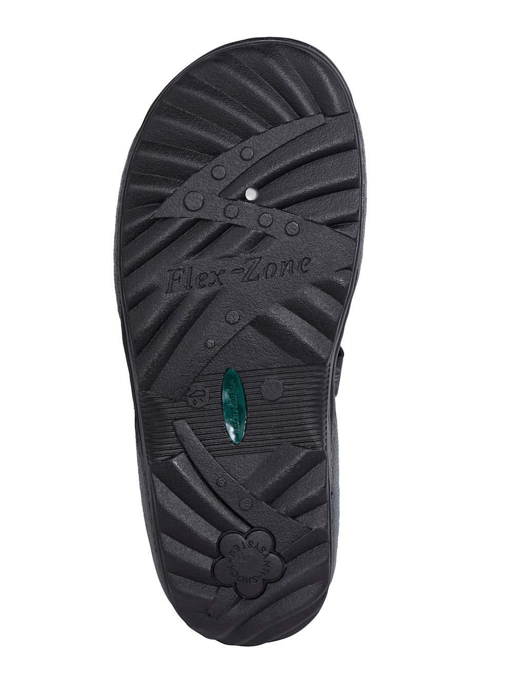 Vamos Sandale in Trekking-Optik - Schwarz
