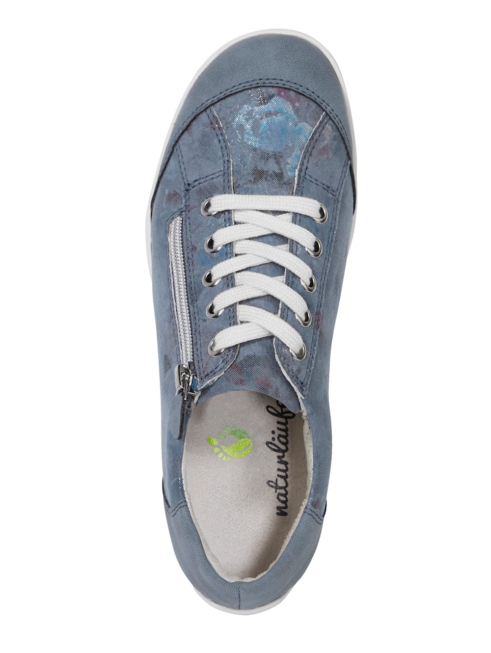 Vamos Schnurschuhe mit Reibverschluss - Blau