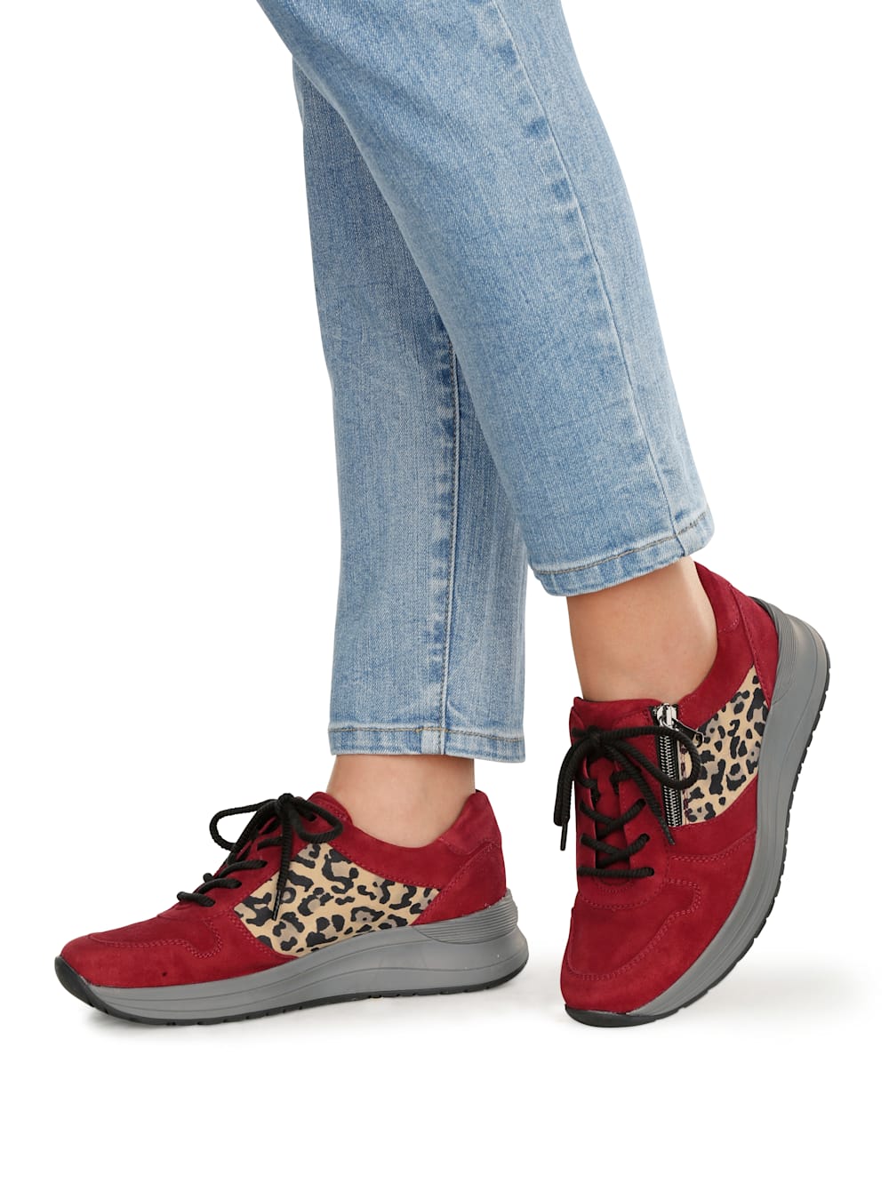 Vamos Schnurschuh - Rot