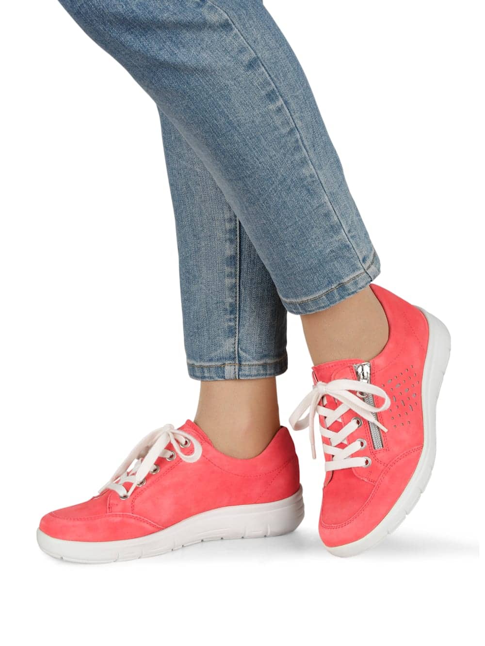 Vamos Schnurschuh mit Shock-Absorber - Koralle