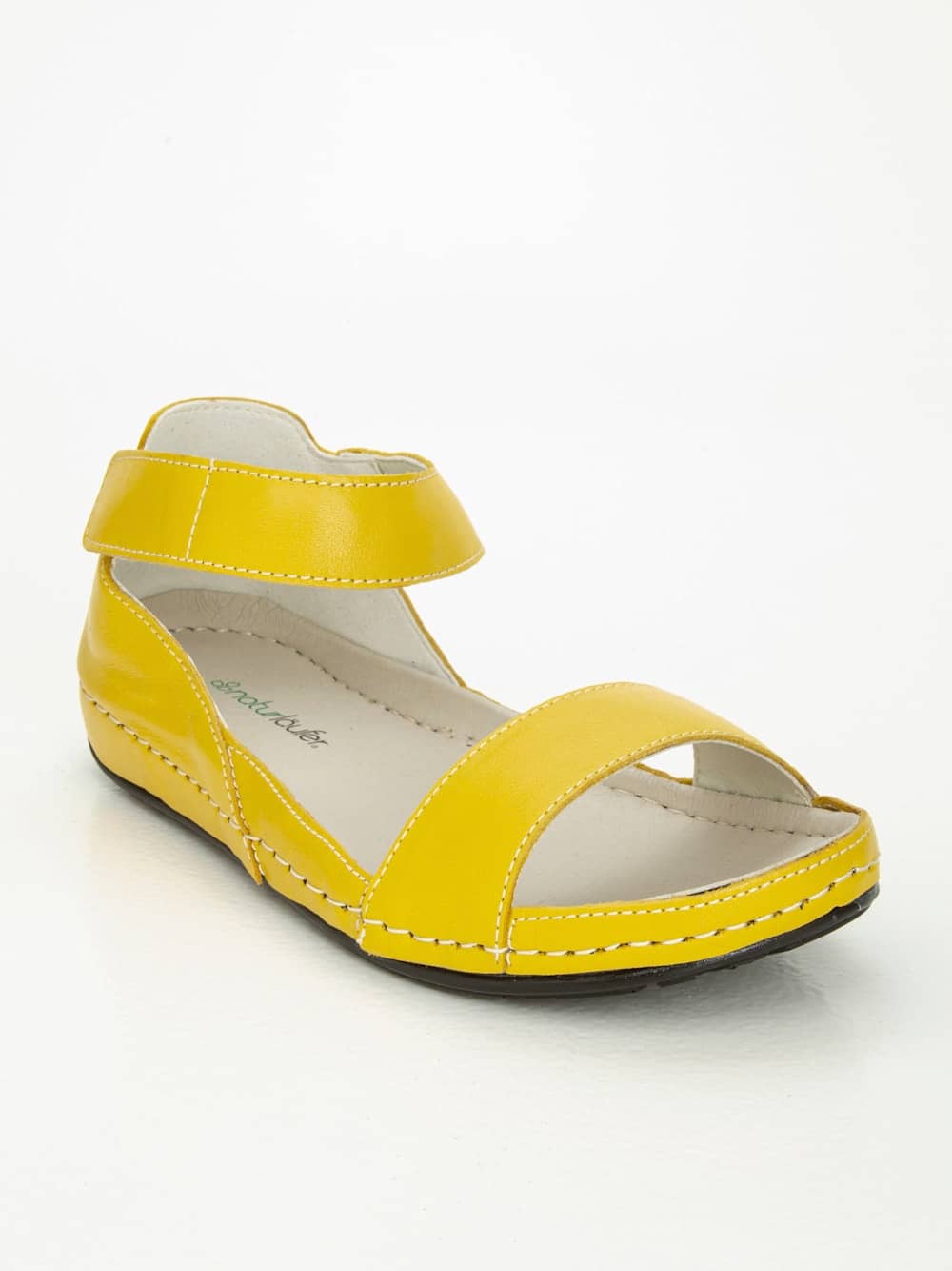 Vamos Sandale in klassischer Form - Gelb