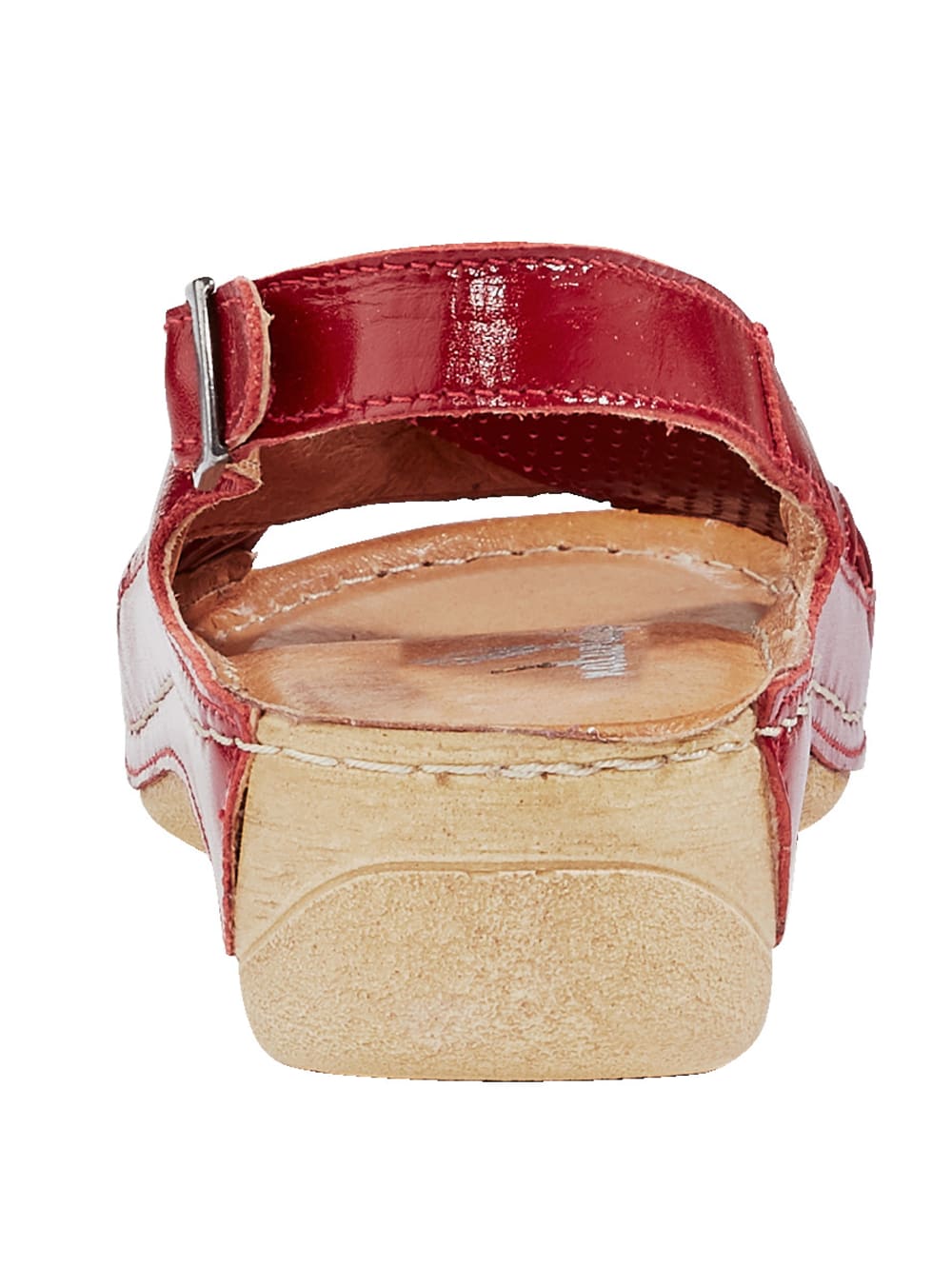 Vamos Sandale mit raffinierter Schlaufe - Rot