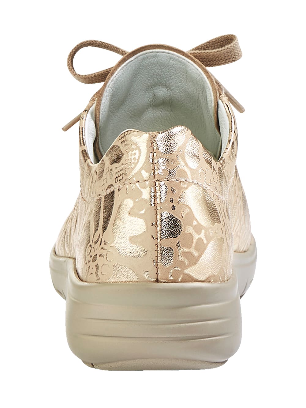 Vamos Schnurschuh mit Shock-Absorber - Goldfarben