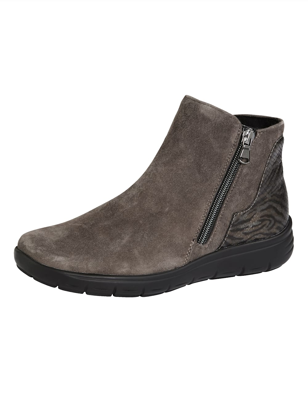 Vamos Stiefelette mit Luftpolsterlaufsohle - Taupe