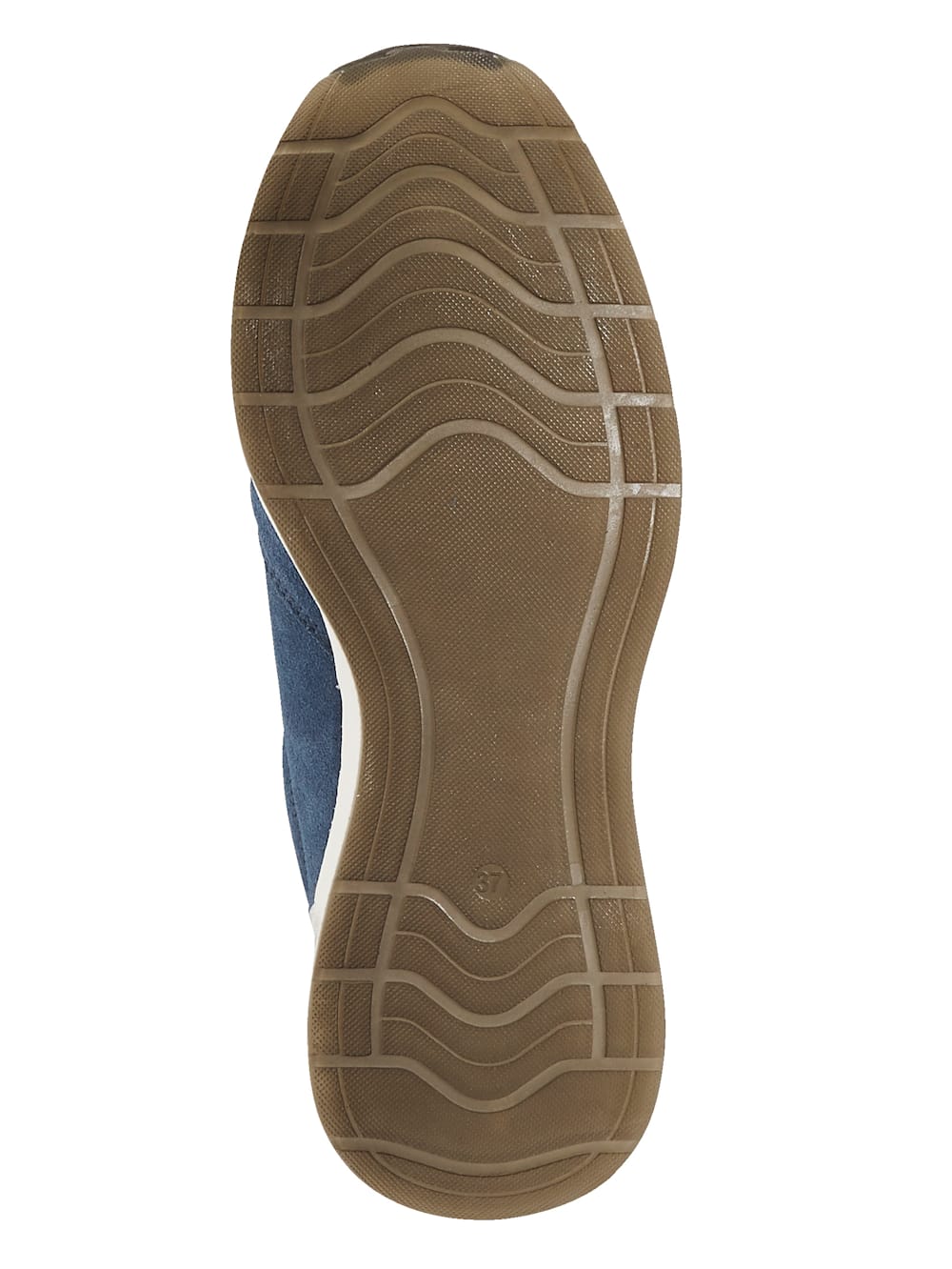 Vamos Schnurschuh mit extra hohem Keilabsatz - Blau