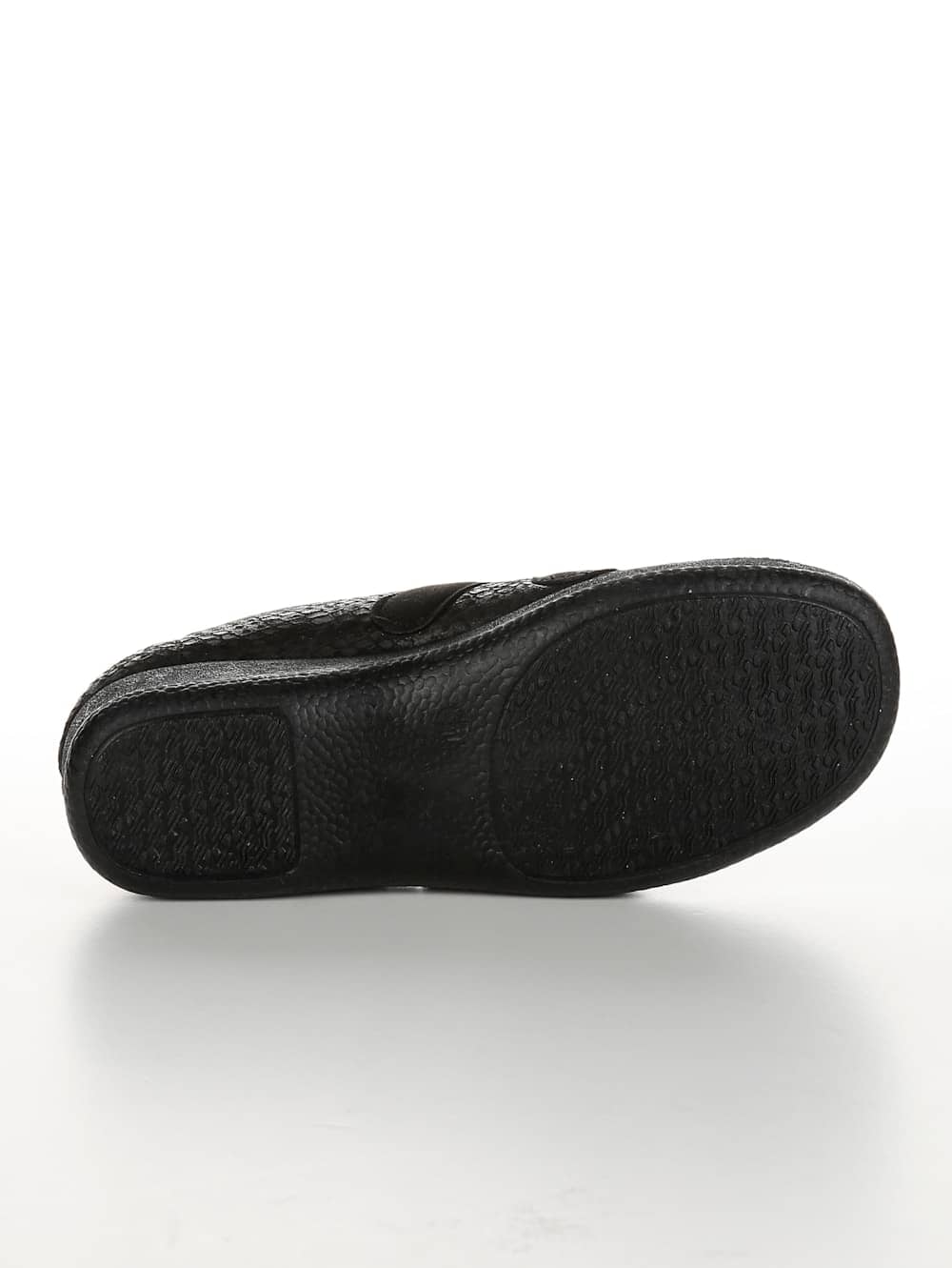 Vamos Klettslipper mit verstellbaren Klettverschlussen - Schwarz