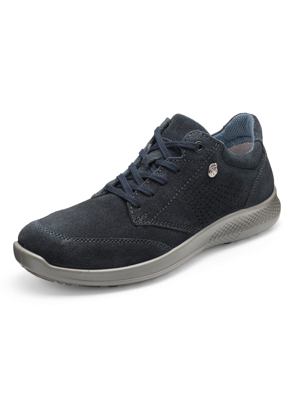 Vamos Schnurschuh mit weicher Schaftrandpolsterung - Marineblau
