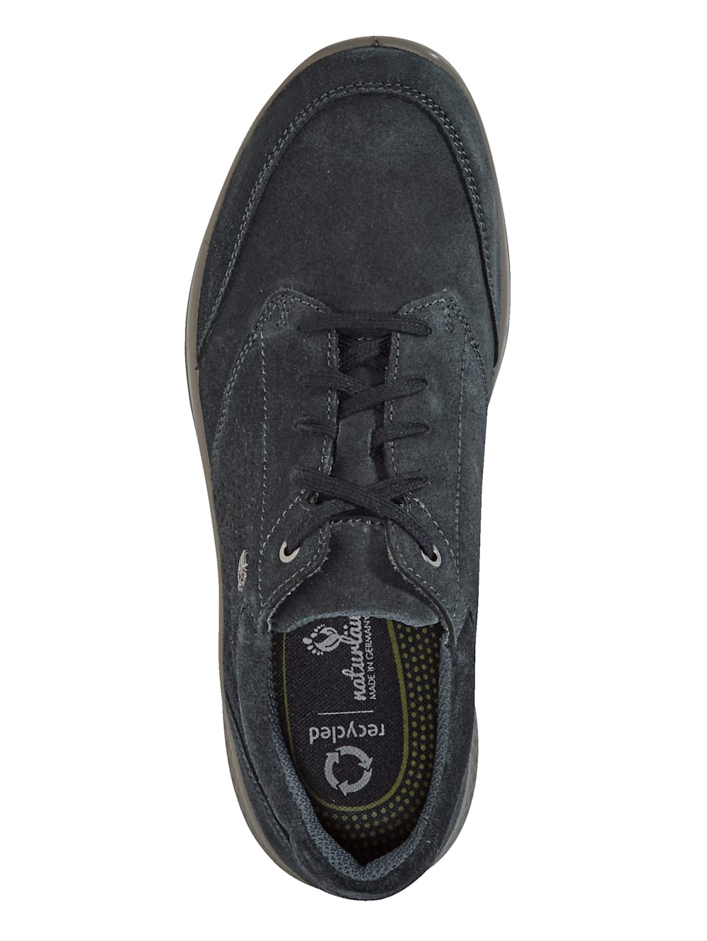Vamos Schnurschuh mit weicher Schaftrandpolsterung - Marineblau