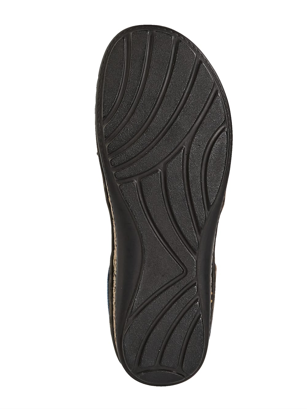 Vamos Slipper mit sommerlicher Lochung - Blau
