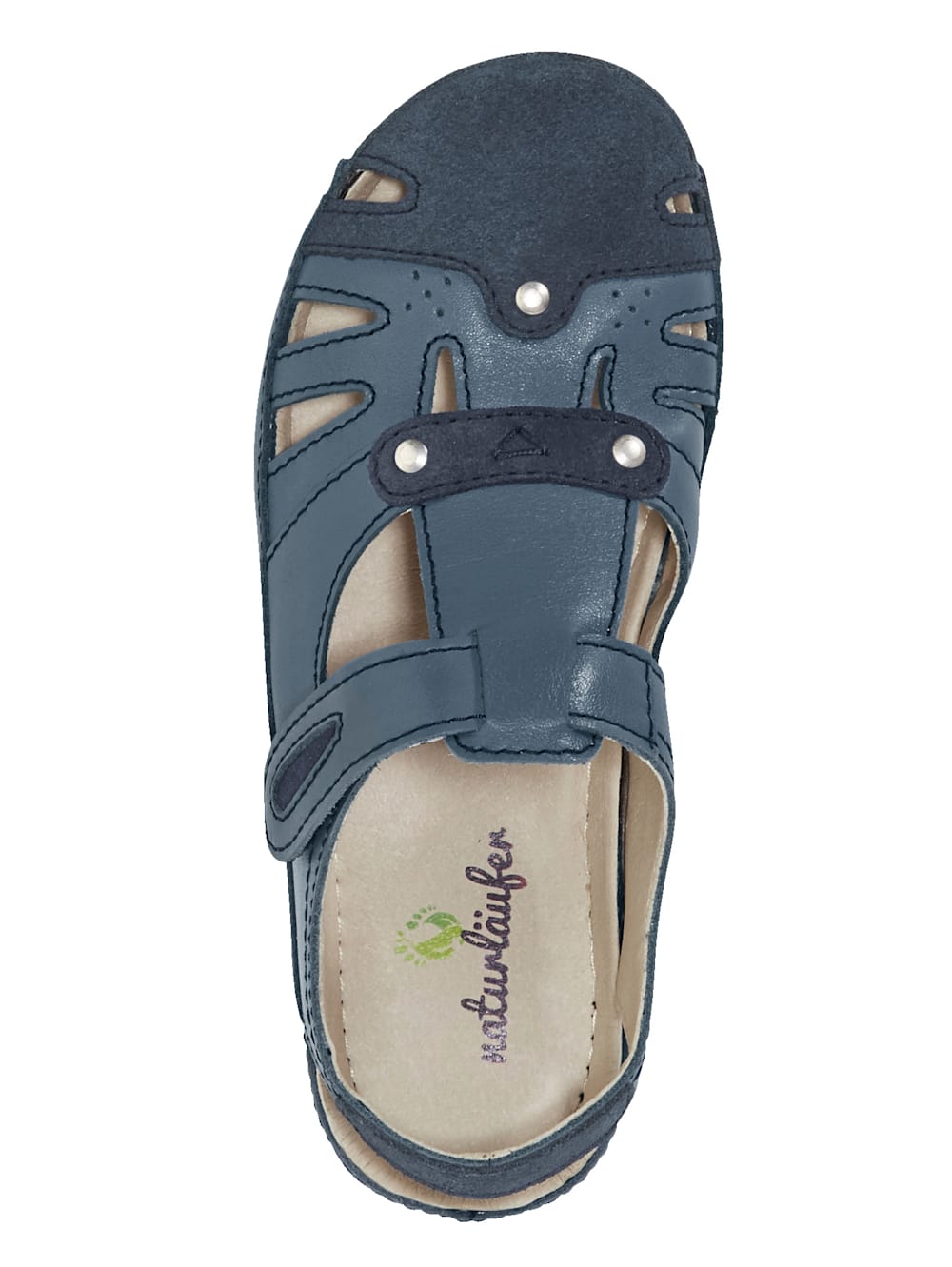 Vamos Klettslipper in zweifarbiger Optik - Blau