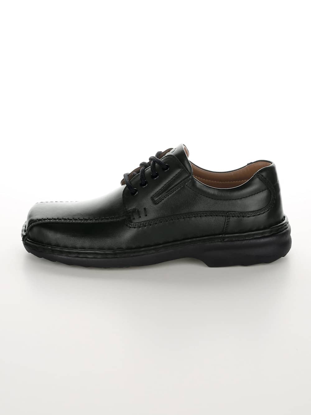 Vamos Schnurschuh in eleganter Optik - Schwarz