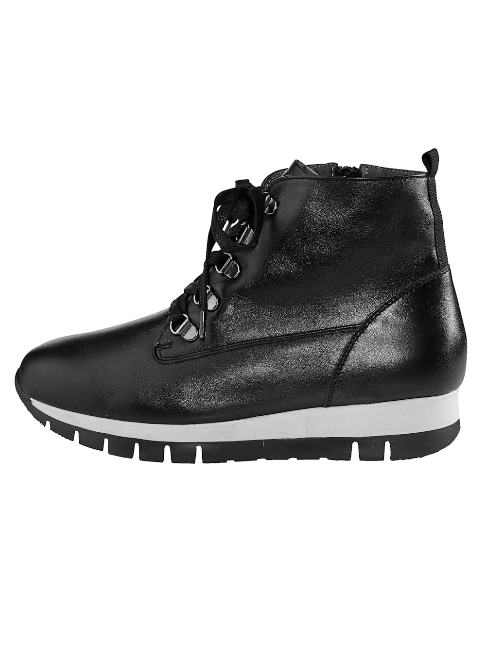 Vamos Stiefelette mit Schnellschnurung - Schwarz