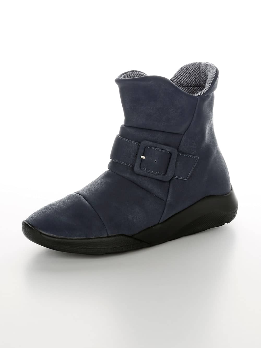 Vamos Stiefelette mit auswechselbarer Textileinlage - Dunkelblau