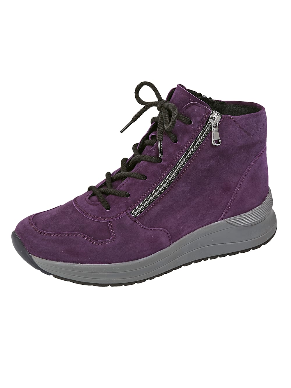 Vamos Schnurstiefelette mit Shock-Absorber - Lila