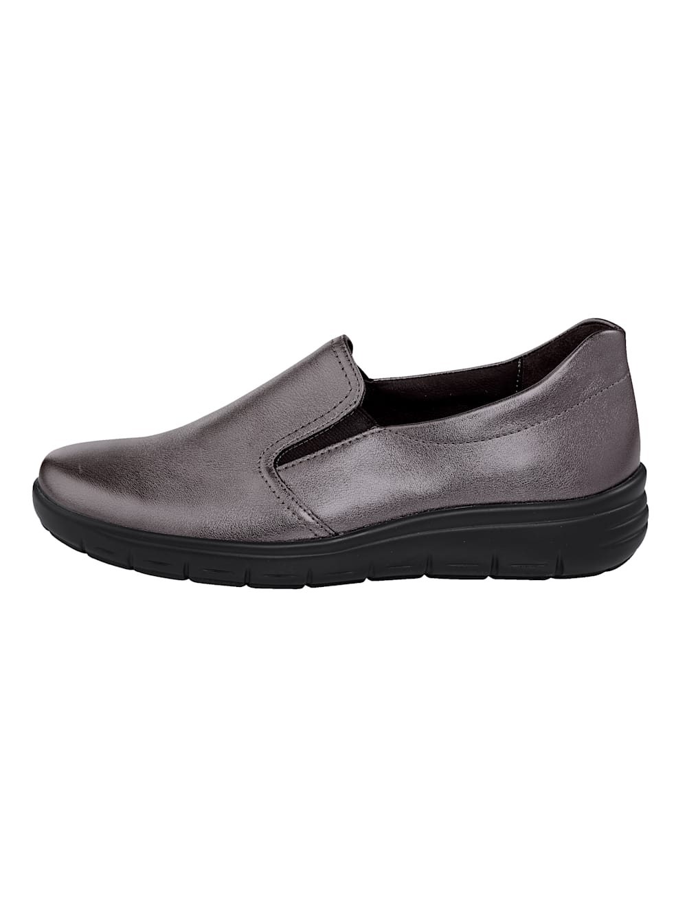 Vamos Slipper mit Shock-Absorber - Silbergrau