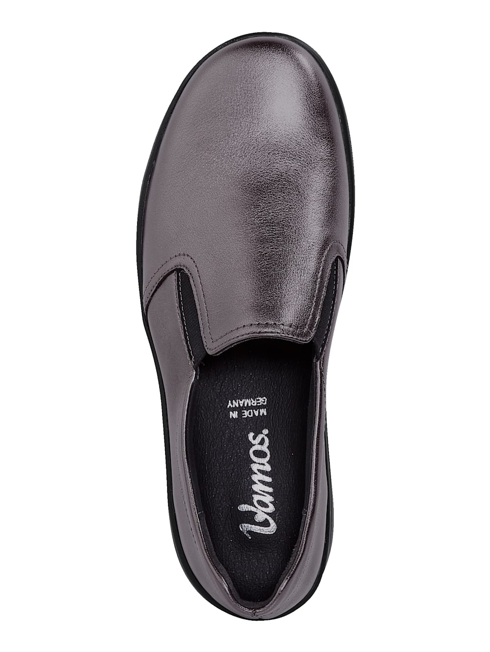 Vamos Slipper mit Shock-Absorber - Silbergrau