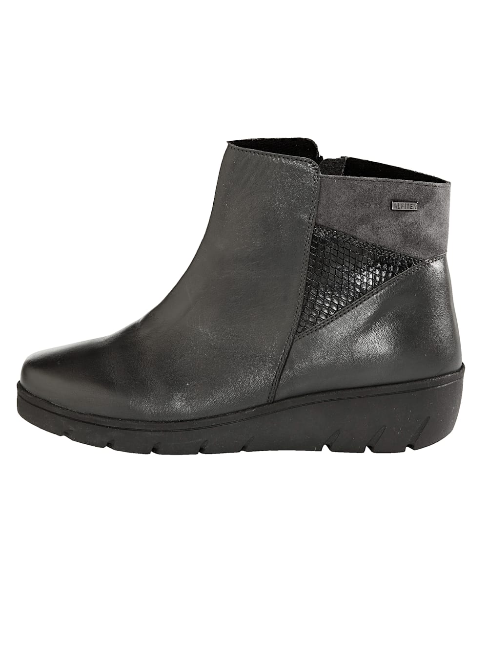 Vamos Stiefelette mit wasser- und windabweisender Tex-Ausstattung - Schwarz
