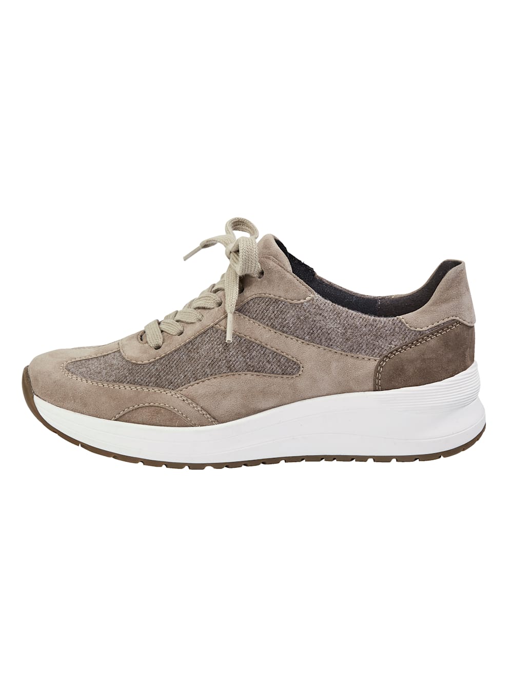 Vamos Schnurschuh - Taupe