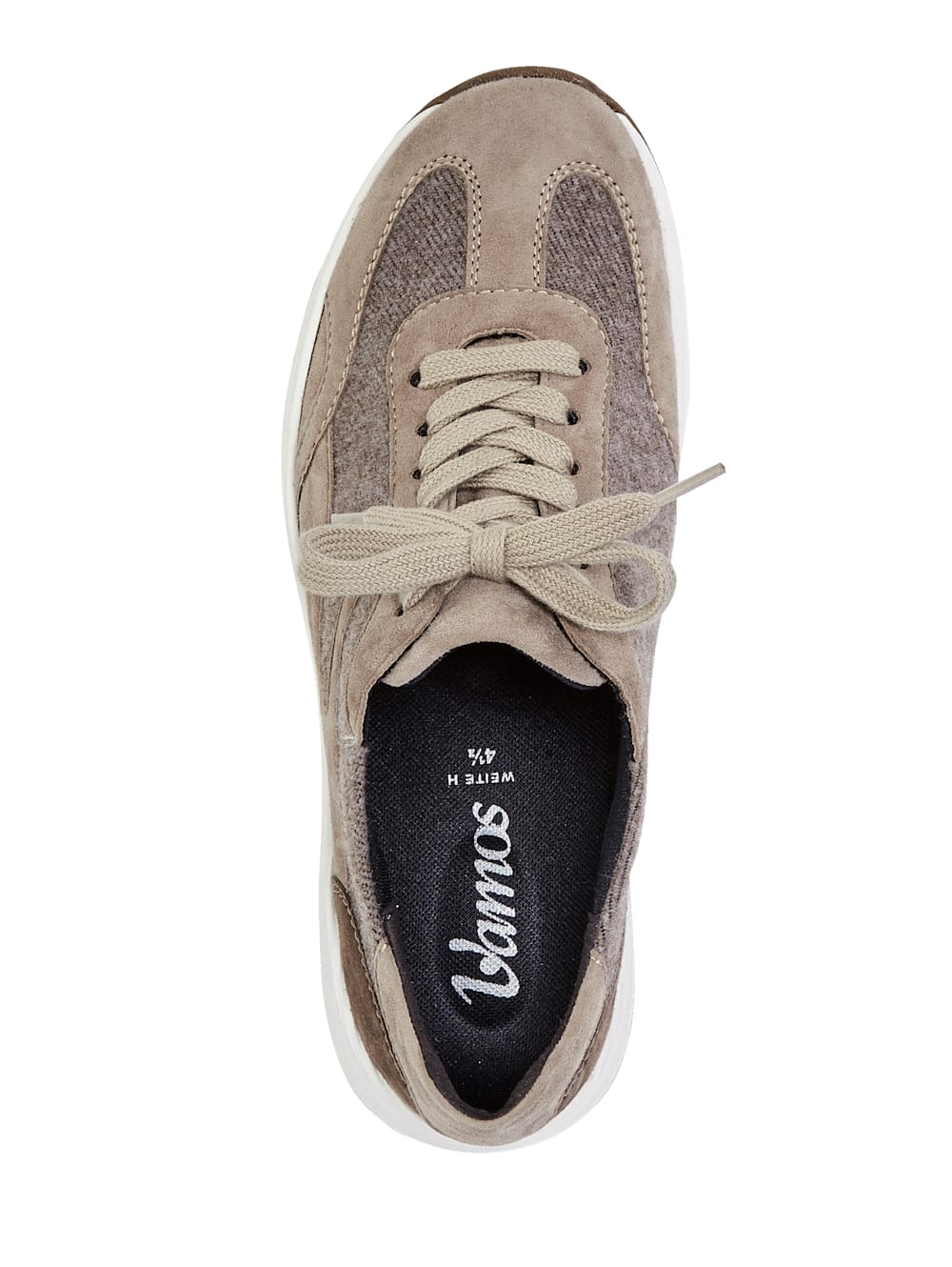 Vamos Schnurschuh - Taupe
