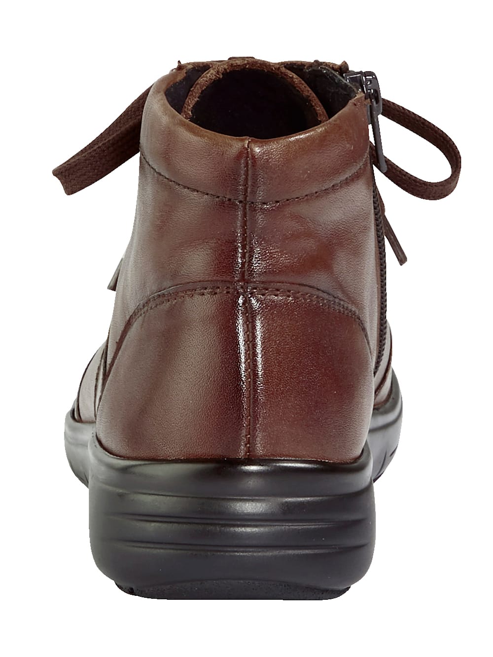 Vamos Schnurstiefelette mit Shockabsorber - Cognac