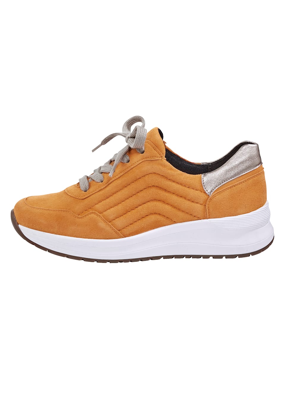 Vamos Schnurschuh mit Schaftrandpolsterung - Orange