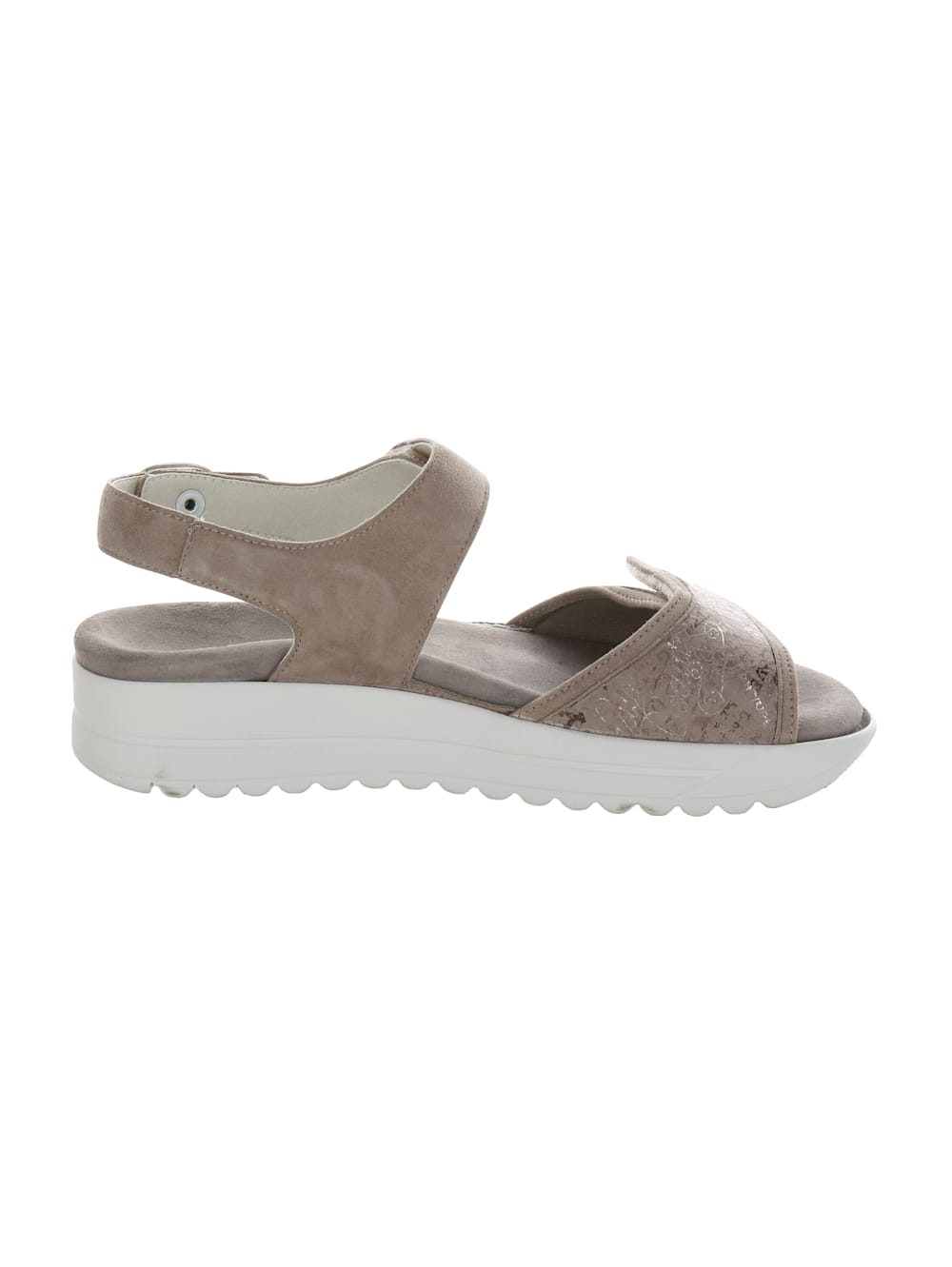 Vamos Sandale mit Mittelfubstutze - Taupe