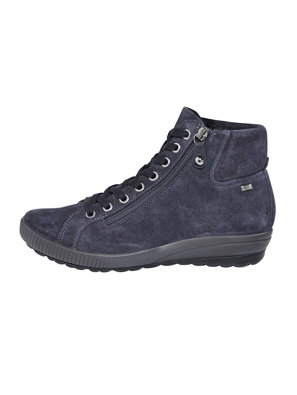 Vamos Stiefeletten mit seitlichem Reibverschluss - Blau