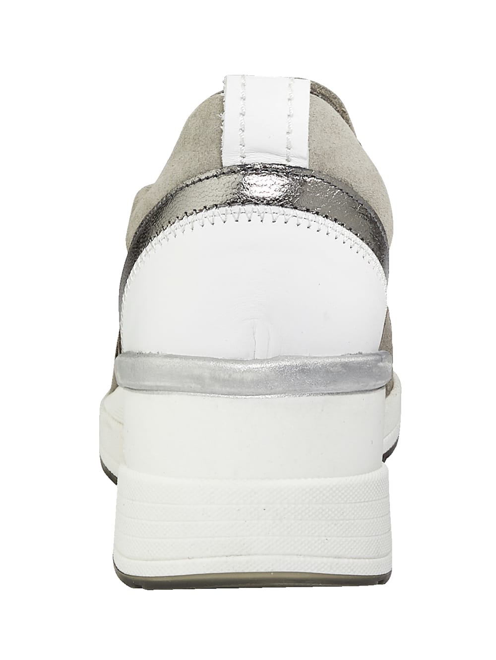 Vamos Slipper mit besonders hohem Keilabsatz - Grau