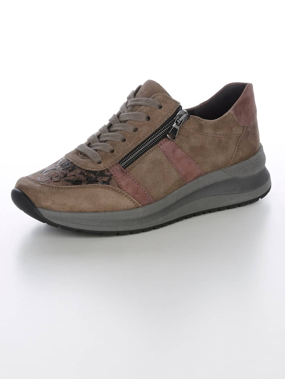 Vamos Schnurschuh mit Shock-Absorber - Taupe