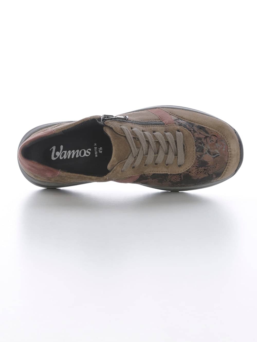 Vamos Schnurschuh mit Shock-Absorber - Taupe